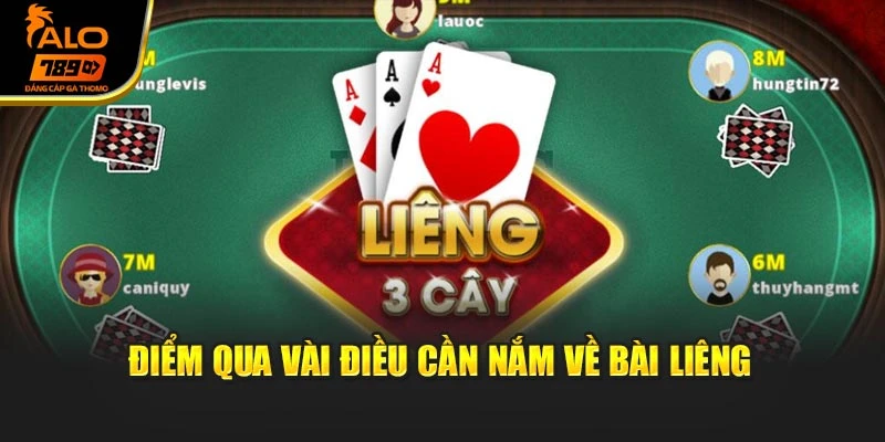 Điểm qua vài điều cần nắm về bài Liêng