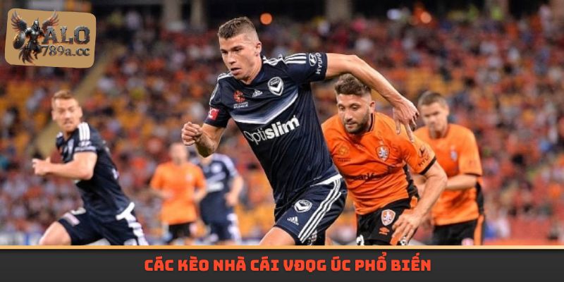 Các kèo nhà cái VĐQG Úc phổ biến
